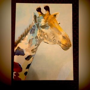 Giraffe Painting on canvas